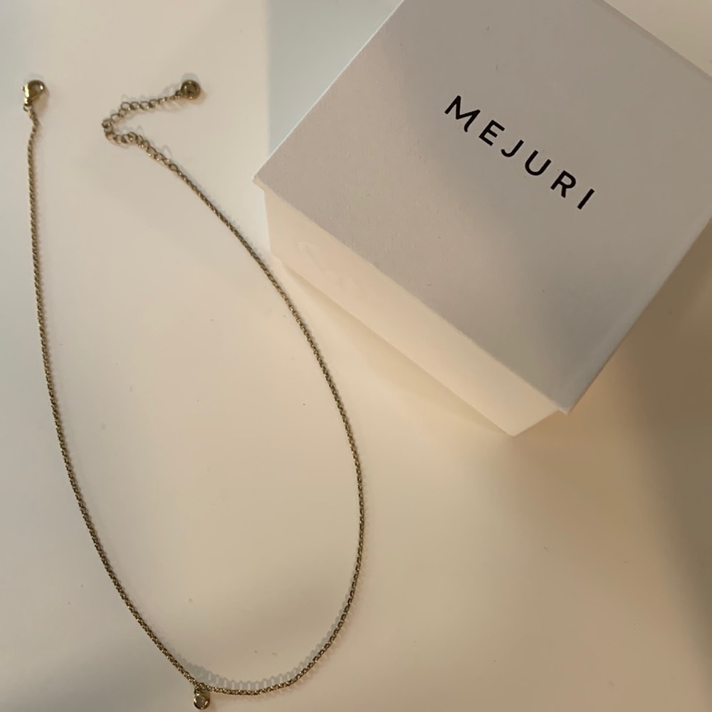 Mejuri Choker Sapphire Necklace